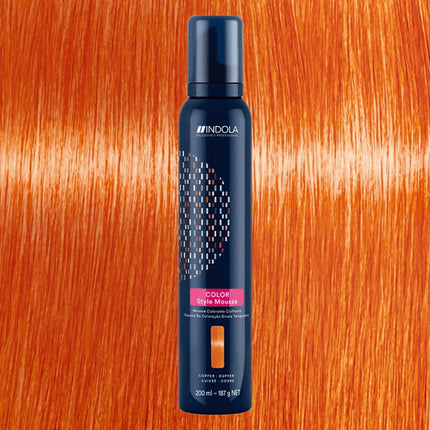 Indola styling mousse Copper 200ml