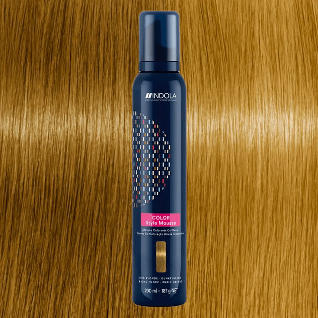 Indola styling mousse Dark blonde 200ml