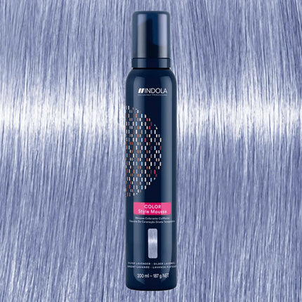 Indola styling mousse Silver Lavender 200ml