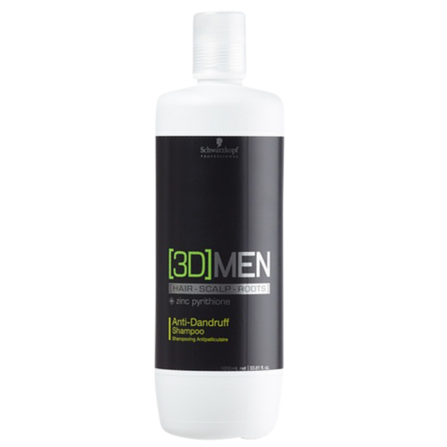 3Dmen Anti-Dandruff Shampoo 1000ml OUTLET