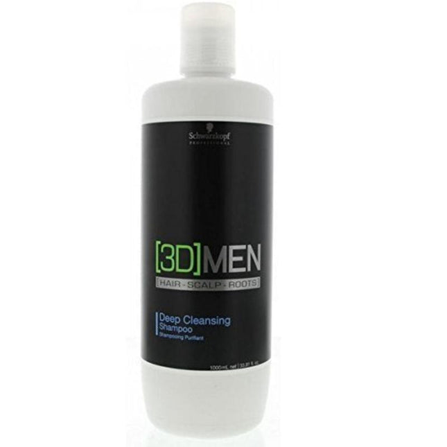 3Dmen Deep Clean Shampoo 1Ltr OUTLET