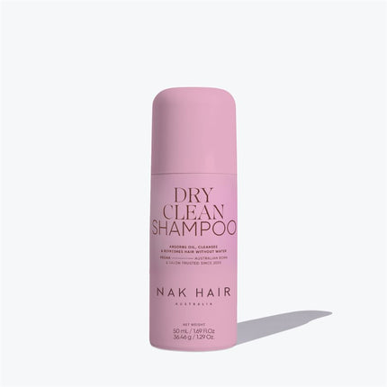 NAK Dry clean Shampoo 50ml NEW DESIGN Travelsize