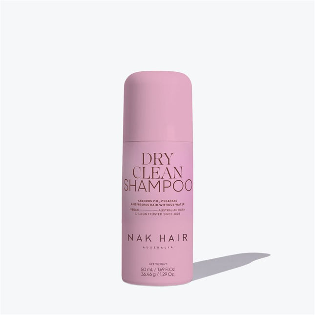NAK Dry clean Shampoo 50ml NEW DESIGN Travelsize