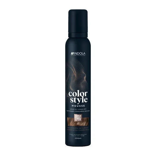 Indola styling mousse Medium Brown 200ml