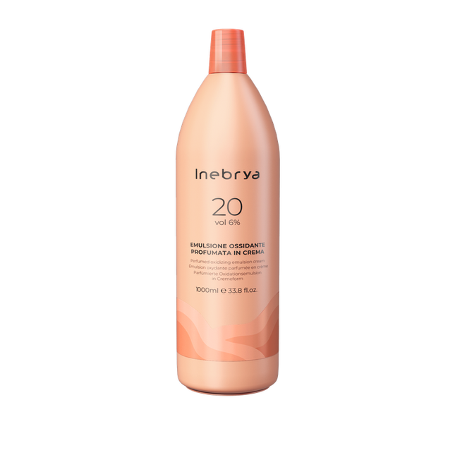 6% Inebrya creme beize (20 VOL) 1000ml NETTOPRIS