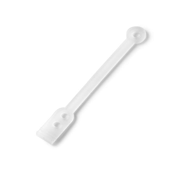 Flade Stropper/elastikker lange silicone 50stk