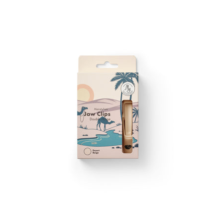 My - Jaw Clips Desert Beige 4 stk  11,5cm (strong clips)