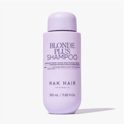 NAK Blonde Plus shampoo 350ml NEW DESIGN