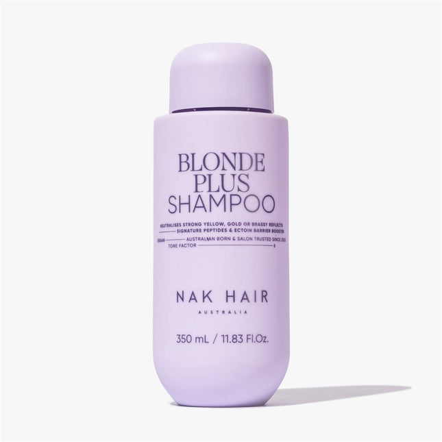NAK Blonde Plus shampoo 350ml NEW DESIGN