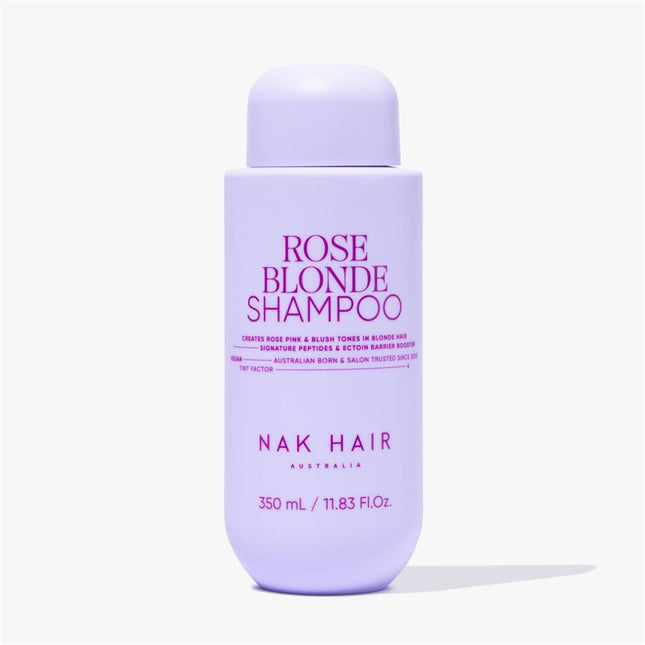 NAK Rose Blonde Shampoo 350ml NEW DESIGN