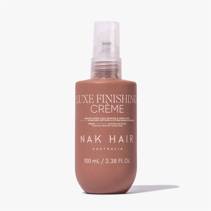 NAK Luxe Finishing Creme 100ml NEW DESIGN