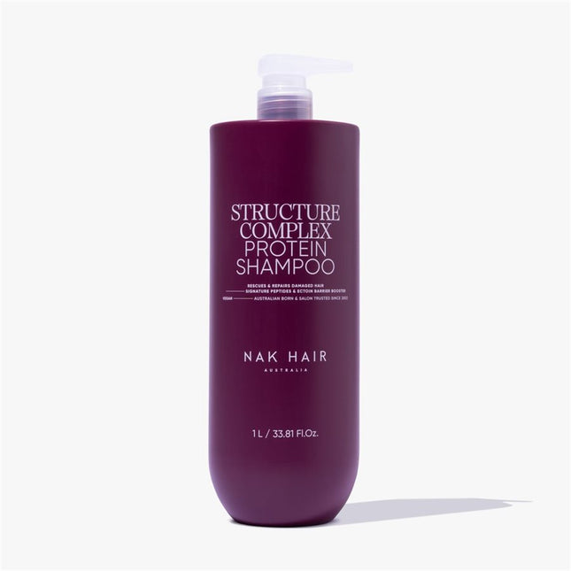 NAK Structure Complex Protein shampoo 1000ml NEW DESIGN