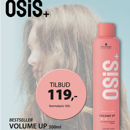 A5 Tilbudsseddel OSIS Volume Up 119,- (Tur 7)