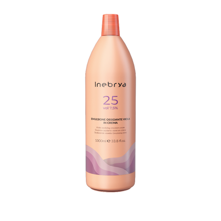 7,5% Violet Inebrya creme beize (25 VOL)1000ml NETTOPRIS