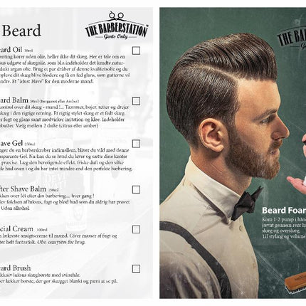 Barberstation brochure t/afkrydsning A5 (dansk)