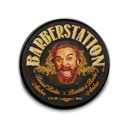 Barberstation Beard Balm AMBER 50ml (ny duft)