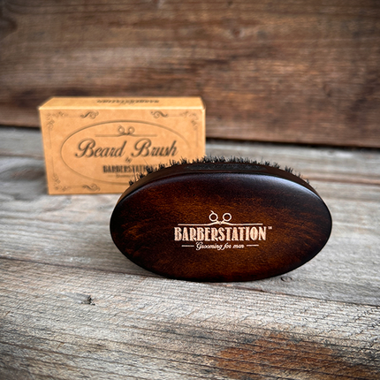 Barberstation Military Beard Brush NEW
