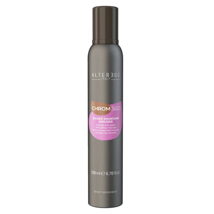 Alter Ego ChromEGO silver Maintain Mousse 200ml NEW DESIGN