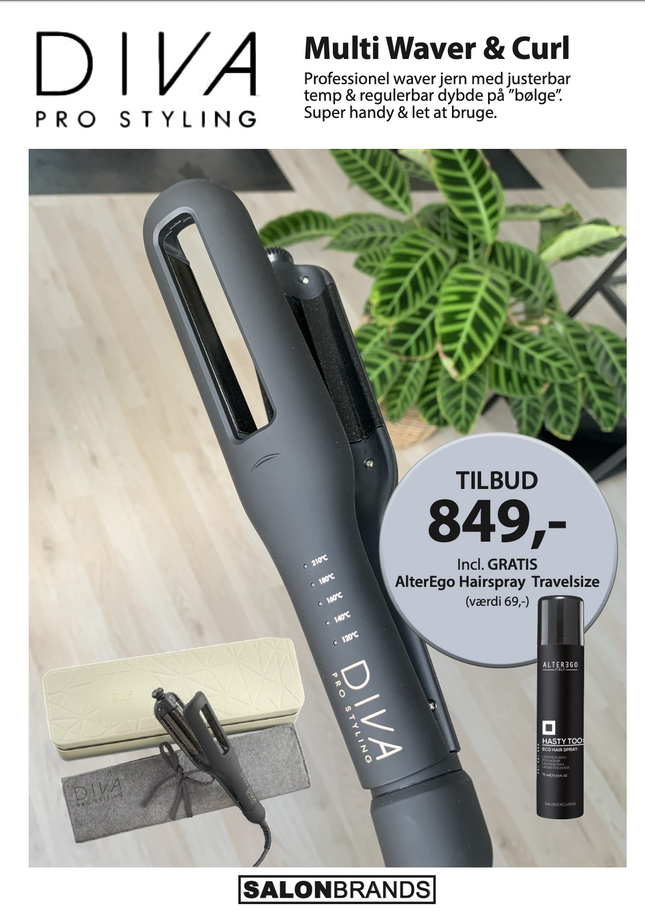 A5 Tilbudsseddel DIVA Multi waver 849,-