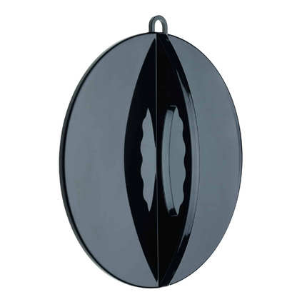 Nakkespejl  Sort slim m/holder