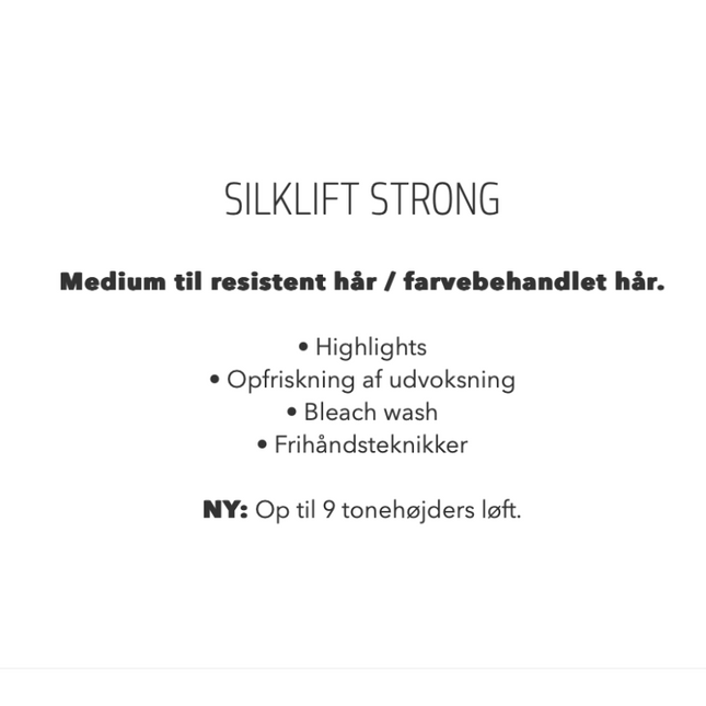 SilkLift Lightner 500gram Strong (blå) lysnings/afblegningspulver