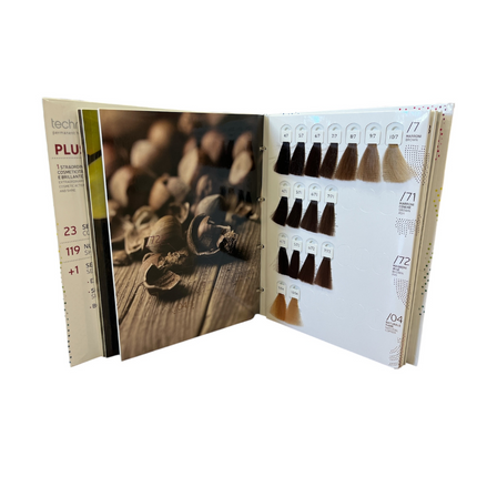 Techno Color farvekort LUXUS mappe