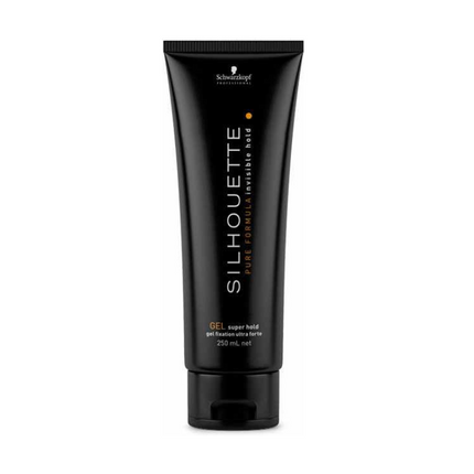 SILHOUETTE Gel 250ml sort - strong hold