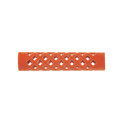 Velourcurler orange 13mm 12stk
