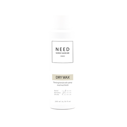 NEED Dry Wax 200ml (spray wax) NEW DESIGN