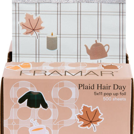 FRAMAR Pop up Foil Plaid Hair Day Efterår 500 stk NETTO