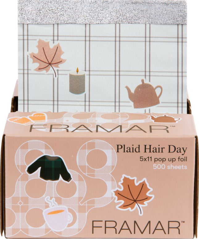 FRAMAR Pop up Foil Plaid Hair Day Efterår 500 stk NETTO