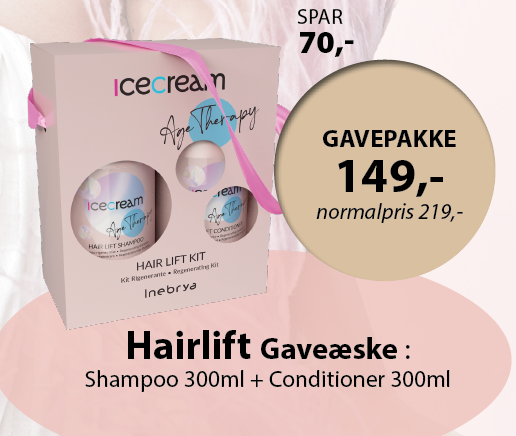 IceCream Hairlift KIT shampoo+conditioner GAVEÆSKE (værdi 219,-)