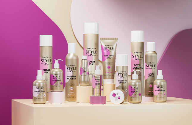 Inebrya STYLE-in LOGIC STYLE Extra Strong Eco Lacquer  320ml New Design (availble start 2026)