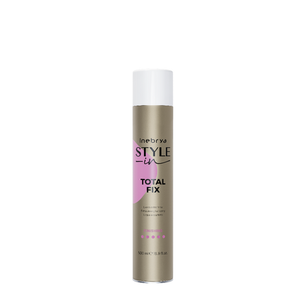 Inebrya STYLE-in TOTAL FIX Extra Strong Hairspray 500ml New Design