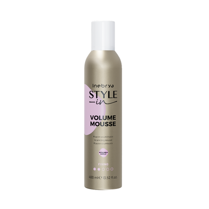 Inebrya STYLE-in VOLUME MOUSSE 400ml New Design