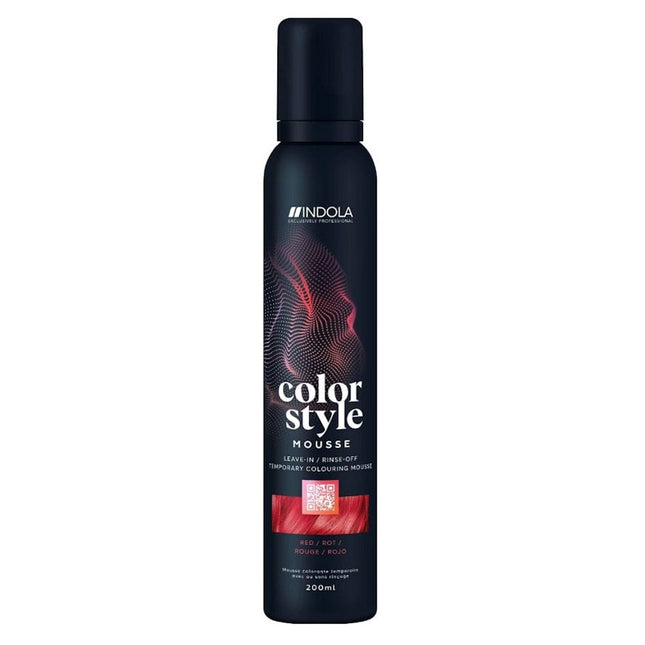 Indola styling mousse Red 200ml