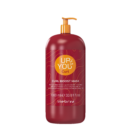 Inebrya UP TO YOU curl boost mask 1000ml (1+1 gratis)