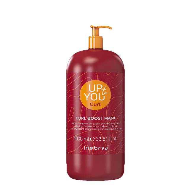 Inebrya UP TO YOU curl boost mask 1000ml (1+1 gratis)