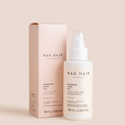 NAK Nourish Hair Oil 100ml NEW