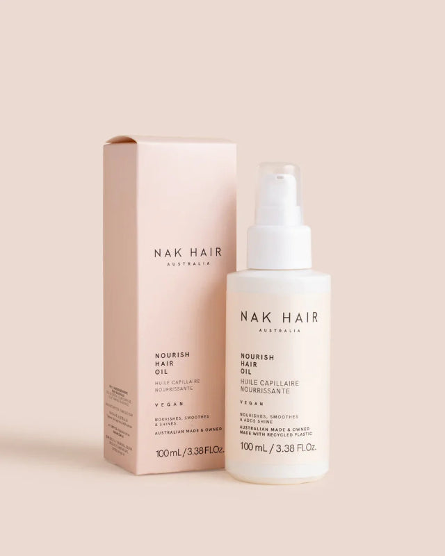 NAK Nourish Hair Oil 100ml NEW