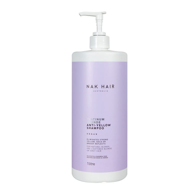 NAK Platinium Blonde shampoo 1000ml