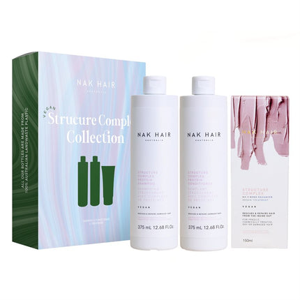 NAK structure complex Trio gaveæske (shampoo+conditioner+No.3 Treat)