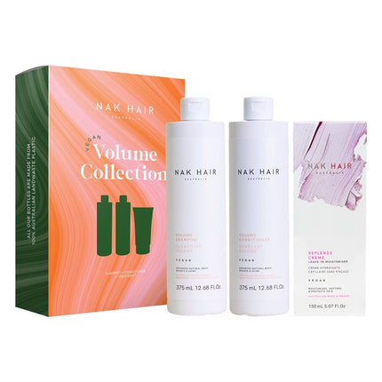 NAK volume Trio gaveæske (shampoo+conditione+ Replends)