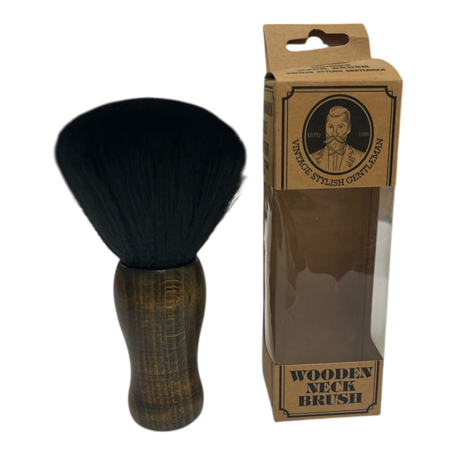 Barber Pro nakkekost træ "vintage" OUTLET