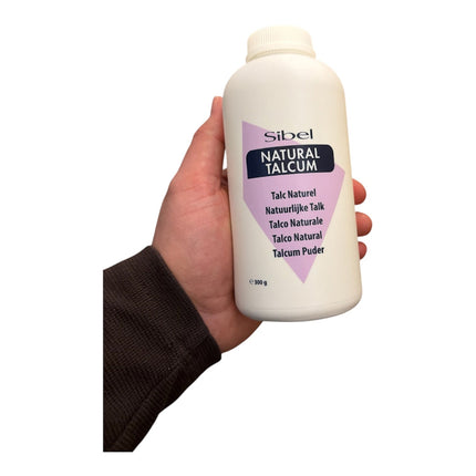 Sibel natural talcum pudder 300g