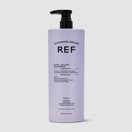 REF Cool Silver shampoo 1000ml NEW SIZE