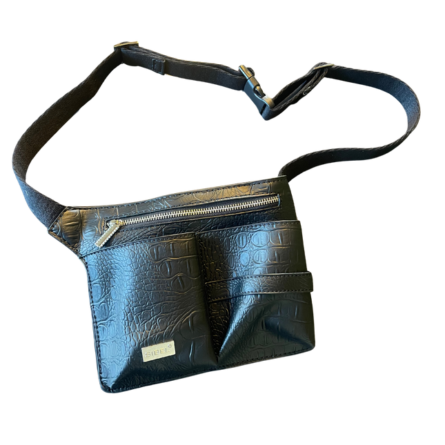 Sibel sakse bælte taske med lynlås