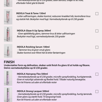 INDOLA Styling kundebrochure A5 2025