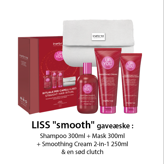 Inebrya UP TO YOU LISS KIT Gaveæske TILBUD (værdi 450,-) UDSOLGT !!!
