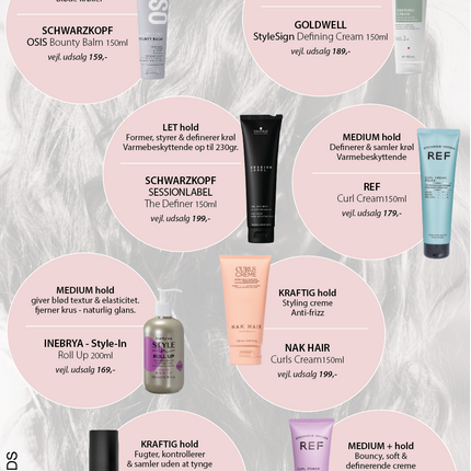 A5 seddel SalonBrands krøllecreme